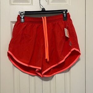 Free people Movement Vibrant Red Women's Athletic Shorts. See XS